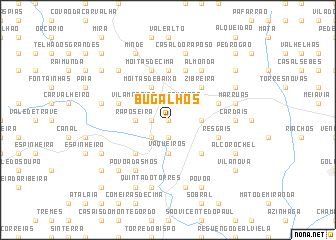 map of Bugalhos