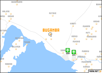 map of Bugamba