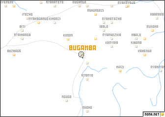 map of Bugamba