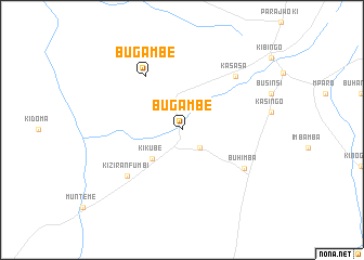map of Bugambe