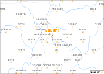 map of Bugami