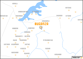 map of Buganza