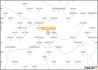 map of Bugapa