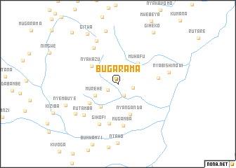 map of Bugarama