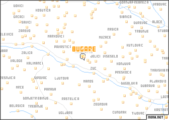 map of Bugare