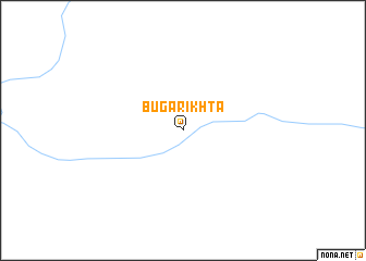 map of Bugarikhta