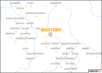 map of Bugatabin