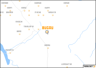 map of Bugau