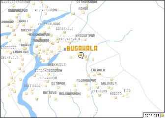 map of Bugāwāla
