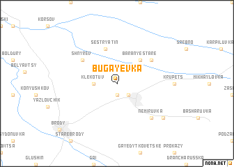 map of Bugayevka