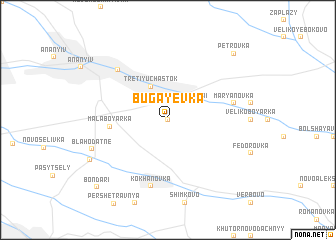 map of Bugayevka