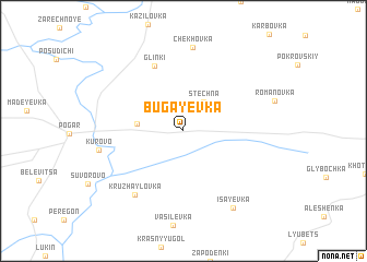 map of Bugayevka