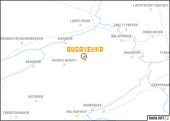 map of (( Bugayevka ))
