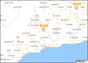 map of Buga