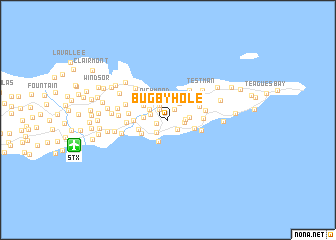 map of Bugbyhole