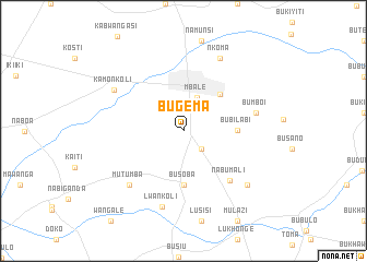 map of Bugema