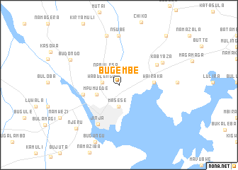 map of Bugembe