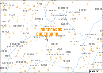 map of Bugendana