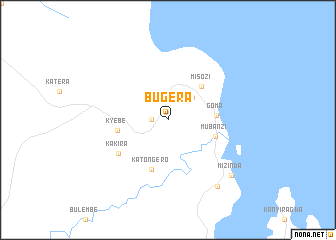 map of Bugera