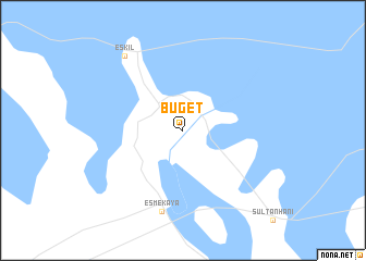 map of Büğet