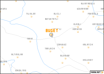 map of Büğet