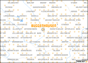 map of Buggenhausen