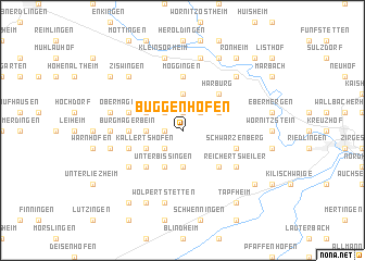 map of Buggenhofen