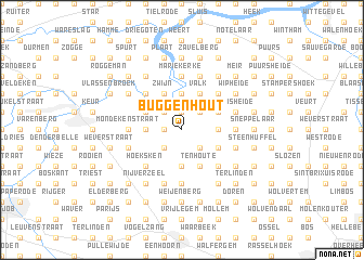 map of Buggenhout