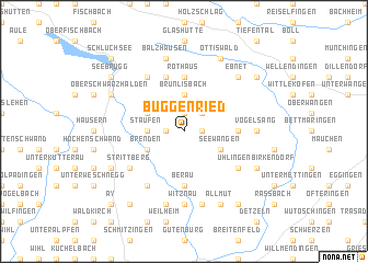 map of Buggenried