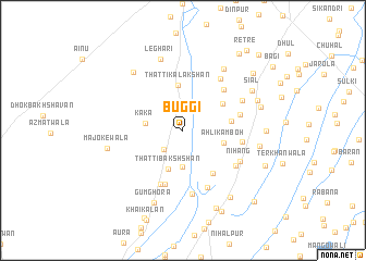 map of Buggi