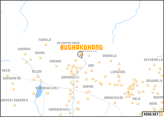 map of Bughak Dhand