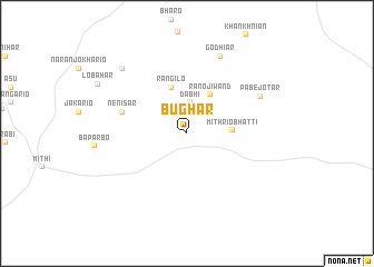 map of Bughār