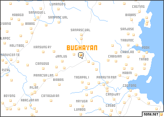 map of Bughayan