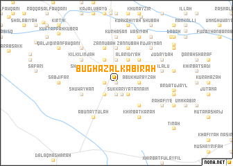 map of Būghāz al Kabīrah