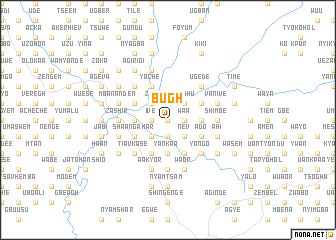 map of Bugh