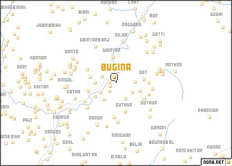 map of Bugina