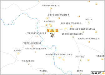 map of Bugio