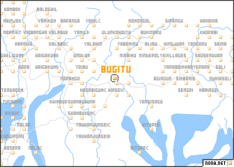 map of Bugitu