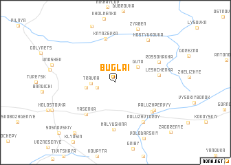 map of Buglai