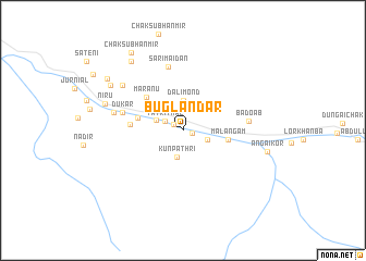 map of Būglandar