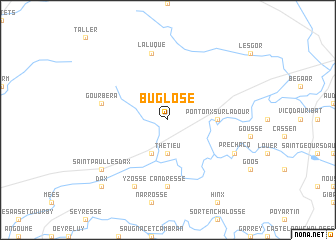 map of Buglose