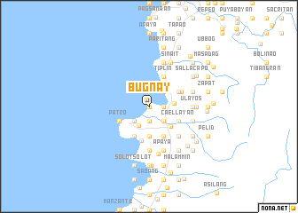 map of Bugnay