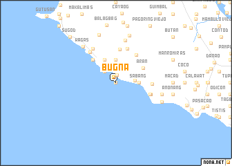 map of Bugna