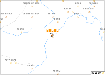 map of Bu Gno