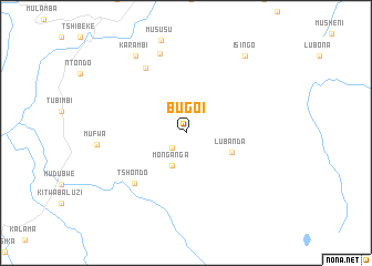 map of Bugoi