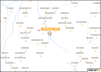map of Bugombwa