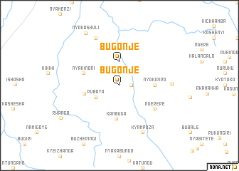 map of Bugonje