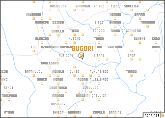 map of Bugori