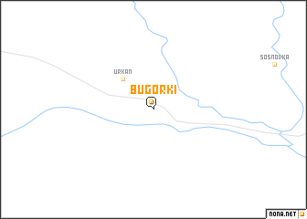 map of Bugorki