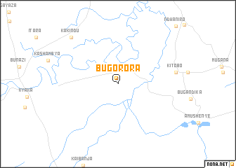 map of Bugorora